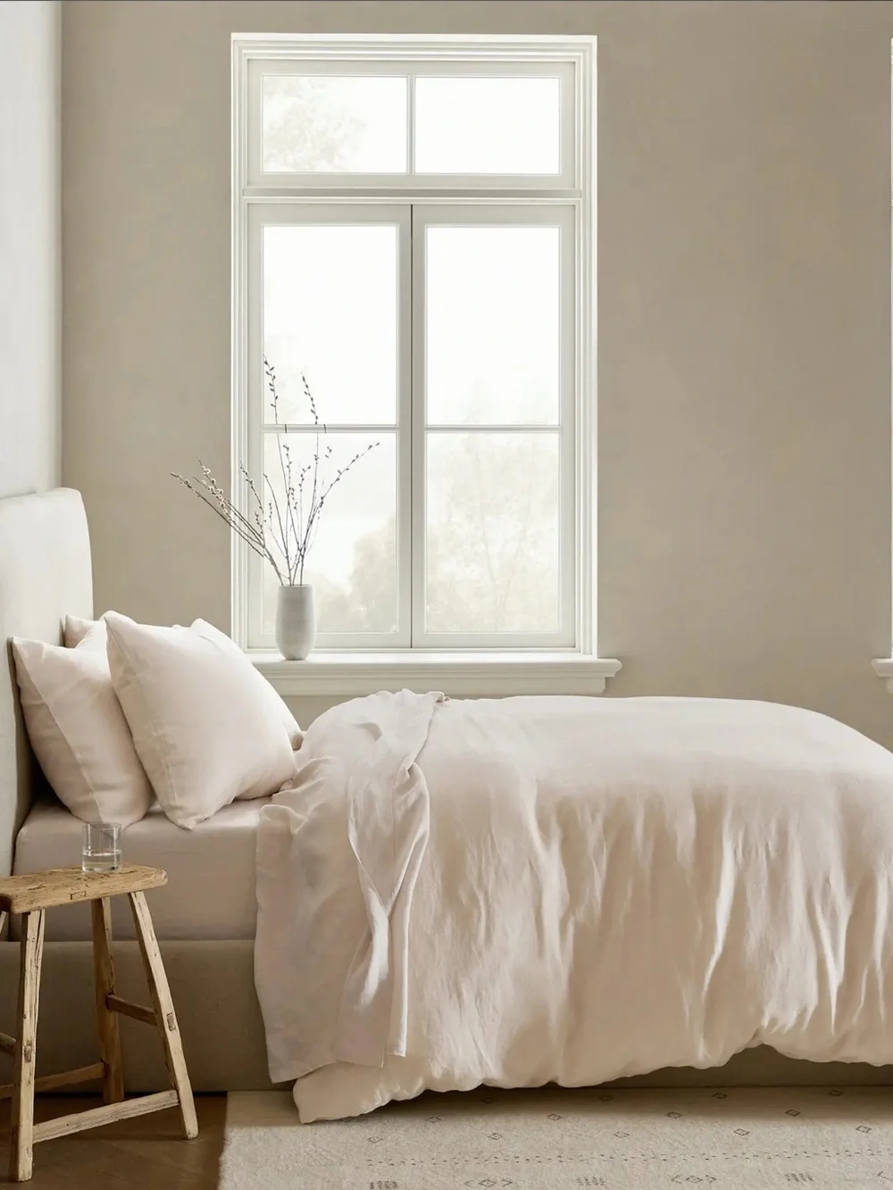 NWT Quince Luxury European Linen Sand  Duvet Cover!